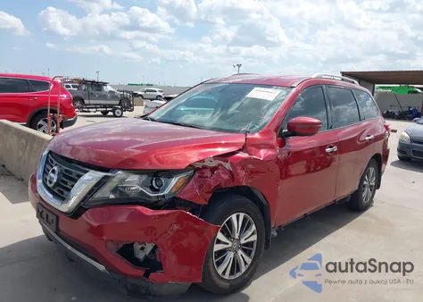 2018 Nissan Pathfinder S from USA, damaged, VIN 5N1DR2MN5JC617494